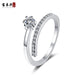Wholesale alloy geometric ring Sterling Silver Jewelry JDC-RS-BLX040 Rings 宝来兴 silver 1 Wholesale Jewelry JoyasDeChina Joyas De China