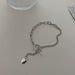 Wholesale alloy geometric Silver Bracelet JDC-BT-YWJQ026 Bracelet 义乌精巧 Wholesale Jewelry JoyasDeChina Joyas De China