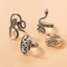Wholesale alloy geometric snake ring animal snake ring JDC-RS-C349 Rings 咏歌 Wholesale Jewelry JoyasDeChina Joyas De China