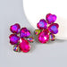 Wholesale Alloy Glass Diamond Earrings JDC-ES-JL672colored rhinestones Earrings ?鹄? Wholesale Jewelry JoyasDeChina Joyas De China