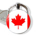 Wholesale Alloy Glass Patch National Flag Keychain JDC-KC-Hengx001 Keychains 横湘 PSXL001146-16Canada Wholesale Jewelry JoyasDeChina Joyas De China