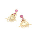 Wholesale alloy gold beetle Earrings JDC-ES-MY198 Earrings 曼茵 Wholesale Jewelry JoyasDeChina Joyas De China