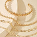 Wholesale alloy gold chain bracelet JDC-BT-C154 Bracelet 咏歌 Wholesale Jewelry JoyasDeChina Joyas De China