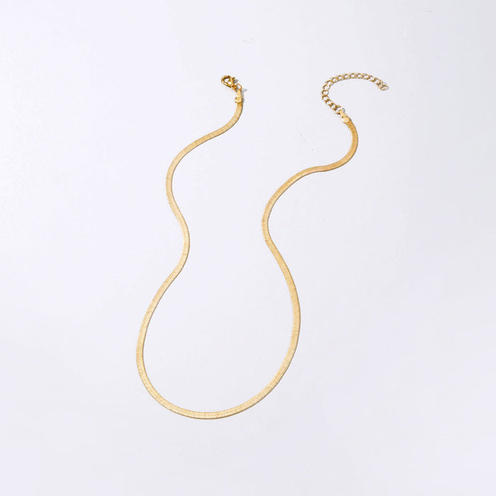 Wholesale Alloy gold chain snake chain necklace JDC-NE-NM056 NECKLACE 诺铭 Alloy Wholesale Jewelry JoyasDeChina Joyas De China