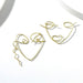 Wholesale Alloy Gold Color Earrings JDC-ES-JQ-008 Earrings 佳琪 Wholesale Jewelry JoyasDeChina Joyas De China