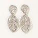 Wholesale Alloy Gold Geometric Bohemian Cool Earrings JDC-ES-C109 earrings JoyasDeChina 9572-Silver Wholesale Jewelry JoyasDeChina Joyas De China