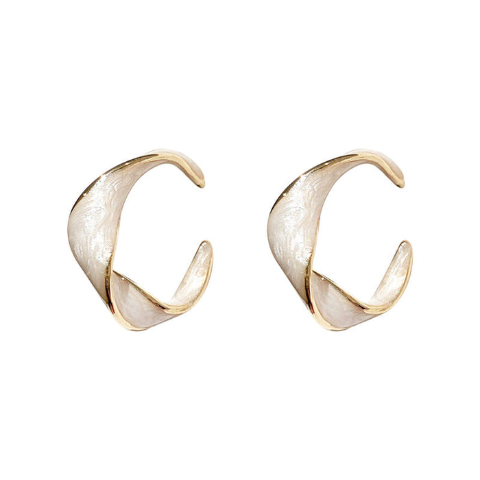 Wholesale alloy gold geometric Earrings JDC-ES-BY-070 Earrings 宝钰 Wholesale Jewelry JoyasDeChina Joyas De China