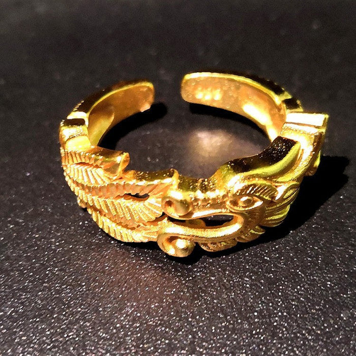 Wholesale alloy gold rings JDC-RS-WN-009 Rings 薇妮 10 Adjustable opening Wholesale Jewelry JoyasDeChina Joyas De China