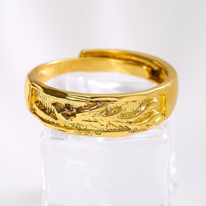 Wholesale alloy gold rings JDC-RS-WN-009 Rings 薇妮 15 Adjustable opening Wholesale Jewelry JoyasDeChina Joyas De China