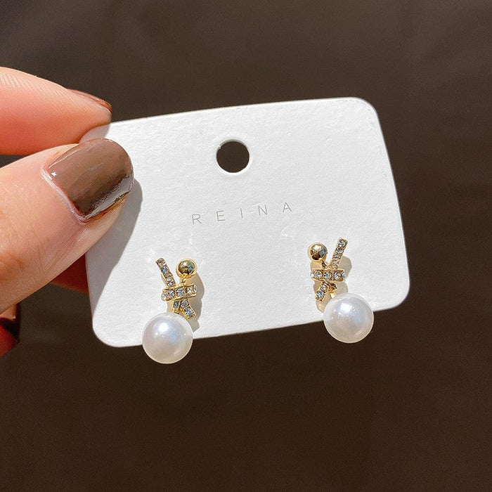 Wholesale alloy Gold Square Earrings JDC-ES-BY035 Earrings 宝钰 3 Wholesale Jewelry JoyasDeChina Joyas De China