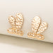 Wholesale alloy golden bee animal earrings JDC-ES-C422 Earrings 咏歌 18339 Wholesale Jewelry JoyasDeChina Joyas De China