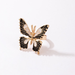 Bulk Jewelry Wholesale Alloy Golden Butterfly Creative Retro Insect Ring JDC-RS-C179 Wholesale factory from China YIWU China