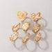 Wholesale alloy golden mushroom ring JDC-RS-C336 Rings 咏歌 Wholesale Jewelry JoyasDeChina Joyas De China