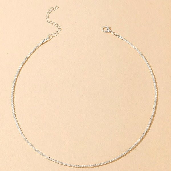 Wholesale alloy gypsophila fine necklace JDC-NE-C228 NECKLACE 咏歌 Wholesale Jewelry JoyasDeChina Joyas De China