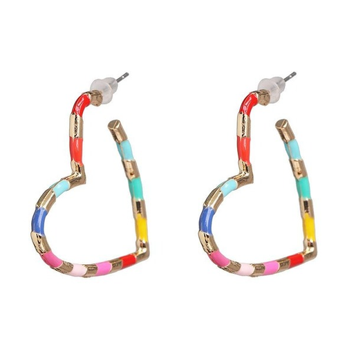 Wholesale alloy heart earrings JDC-ES-GSJR003 earrings JoyasDeChina Wholesale Jewelry JoyasDeChina Joyas De China