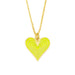 Wholesale alloy heart necklace JDC-NE-AS387 NECKLACE 翱昇 yellow Wholesale Jewelry JoyasDeChina Joyas De China