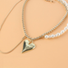 Wholesale Alloy Heart Pendant Necklaces JDC-NE-TC248 Necklaces JoyasDeChina Wholesale Jewelry JoyasDeChina Joyas De China