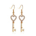 Wholesale alloy hollow butterfly earrings Earrings JoyasDeChina 01KC Gold 9032 Wholesale Jewelry JoyasDeChina Joyas De China