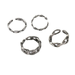 Wholesale Alloy Hollow Chain Rings MOQ≥2 JDC-RS-JuY008 Rings 聚耀 Wholesale Jewelry JoyasDeChina Joyas De China