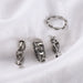 Wholesale Alloy Hollow Chain Rings MOQ≥2 JDC-RS-JuY008 Rings 聚耀 set minimum 2 pieces for wholesale 1 Wholesale Jewelry JoyasDeChina Joyas De China