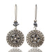 Wholesale alloy hollow - cut earrings with round fringe JDC-ES-KJ081 Earrings JoyasDeChina E022053 Wholesale Jewelry JoyasDeChina Joyas De China