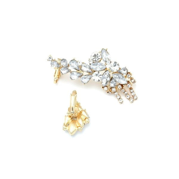 Wholesale alloy hollow diamond inlaid Flower Earrings JDC-ES-MY184 Earrings 曼茵 Wholesale Jewelry JoyasDeChina Joyas De China