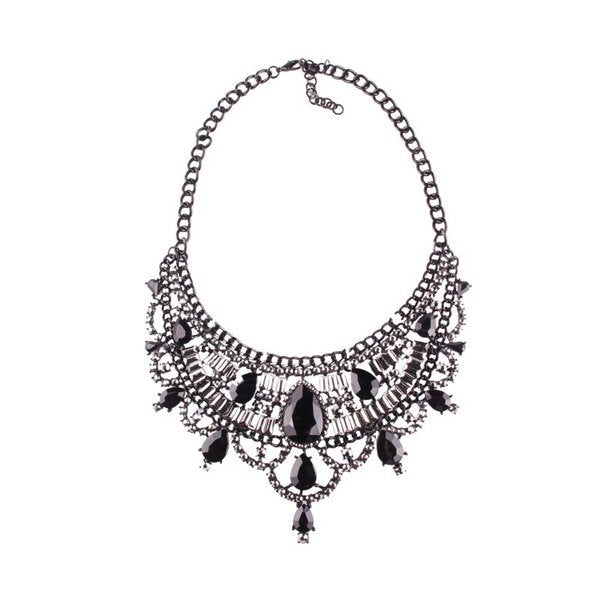Wholesale alloy hollow diamond necklace JDC-NE-JQ182 NECKLACE 佳琪 Wholesale Jewelry JoyasDeChina Joyas De China