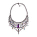 Wholesale alloy hollow diamond necklace JDC-NE-JQ182 NECKLACE 佳琪 colour Wholesale Jewelry JoyasDeChina Joyas De China