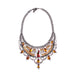 Wholesale alloy hollow diamond necklace JDC-NE-JQ182 NECKLACE 佳琪 Yellow color Wholesale Jewelry JoyasDeChina Joyas De China