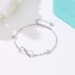 Bulk Jewelry Wholesale alloy hollow heart love bracelet JDC-BT-A7 Wholesale factory from China YIWU China