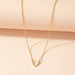 Wholesale alloy hollow Love Necklace JDC-NE-AYN108 NECKLACE JoyasDeChina X809- heart shape. Wholesale Jewelry JoyasDeChina Joyas De China