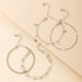 Wholesale alloy hollow stitching chain twist chain JDC-BT-C142 Bracelet 咏歌 Wholesale Jewelry JoyasDeChina Joyas De China