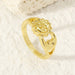 Wholesale Alloy Hollow Sun Moon Rings JDC-RS-A066 Rings 妙雅 Wholesale Jewelry JoyasDeChina Joyas De China