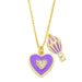 Wholesale alloy hot air balloon love necklace JDC-NE-AS396 NECKLACE 翱昇 Wholesale Jewelry JoyasDeChina Joyas De China
