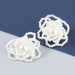 Wholesale alloy imitation pearl flower geometric earrings JDC-ES-JL155 Earrings JoyasDeChina Wholesale Jewelry JoyasDeChina Joyas De China