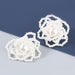 Wholesale alloy imitation pearl flower geometric earrings JDC-ES-JL155 Earrings JoyasDeChina white Wholesale Jewelry JoyasDeChina Joyas De China