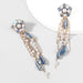 Wholesale Alloy imitation pearl flower tassel earrings women JDC-ES-JL712 Earrings 氿乐 Wholesale Jewelry JoyasDeChina Joyas De China