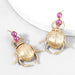 Wholesale Alloy Imitation Pearl Insect Earrings JDC-ES-JL796 Earrings 氿乐 Wholesale Jewelry JoyasDeChina Joyas De China