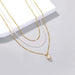 Wholesale Alloy imitation pearl necklace JDC-NE-NM061 NECKLACE 诺铭 Wholesale Jewelry JoyasDeChina Joyas De China