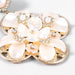 Wholesale alloy imitation pearl resin flower earrings JDC-ES-JL799 Earrings 氿乐 Wholesale Jewelry JoyasDeChina Joyas De China