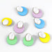 Wholesale Alloy Imitation Pearl Wood Round Earrings JDC-ES-JL897 Earrings 氿乐 Wholesale Jewelry JoyasDeChina Joyas De China