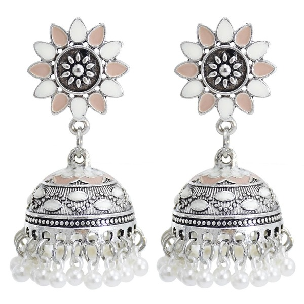 Bulk Jewelry Wholesale alloy Indian style diamond earrings JDC-ES-T21 Wholesale factory from China YIWU China