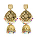 Bulk Jewelry Wholesale alloy Indian wind chime color beads earrings JDC-ES-T27 Wholesale factory from China YIWU China
