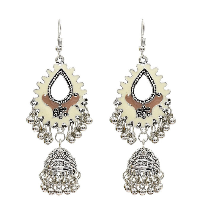 Bulk Jewelry Wholesale alloy Indian wind hollow bell earrings JDC-ES-T4 Wholesale factory from China YIWU China