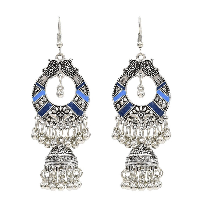 Bulk Jewelry Wholesale alloy Indian wind hollow bell earrings JDC-ES-T4 Wholesale factory from China YIWU China