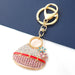 Bulk Jewelry Wholesale alloy inlaid diamond Lady Handbag Keychains JDC-KC-CL009 Wholesale factory from China YIWU China