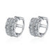 Wholesale alloy inlaid full Rhinestone earrings Sterling Silver Jewelry JDC-ES-BLX049 Earrings 宝来兴 Wholesale Jewelry JoyasDeChina Joyas De China