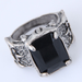 Bulk Jewelry Wholesale alloy inlaid gem rings JDC-RS-wy038 Wholesale factory from China YIWU China