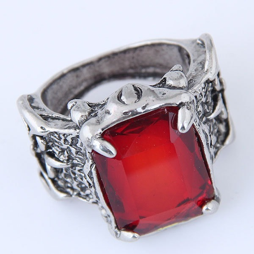 Bulk Jewelry Wholesale alloy inlaid gem rings JDC-RS-wy039 Wholesale factory from China YIWU China