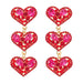 Wholesale alloy inlaid gemstone color earrings JDC-ES-JQ148 Earrings JoyasDeChina red Wholesale Jewelry JoyasDeChina Joyas De China